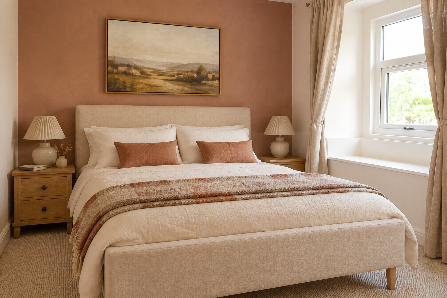 Hycemoorside House third bedroom after its considered, guest-ready transformation